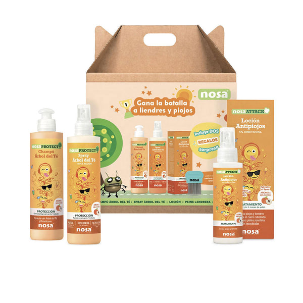 Nosa - Protect Against Nits and Lice, Peach, 4 pcs
