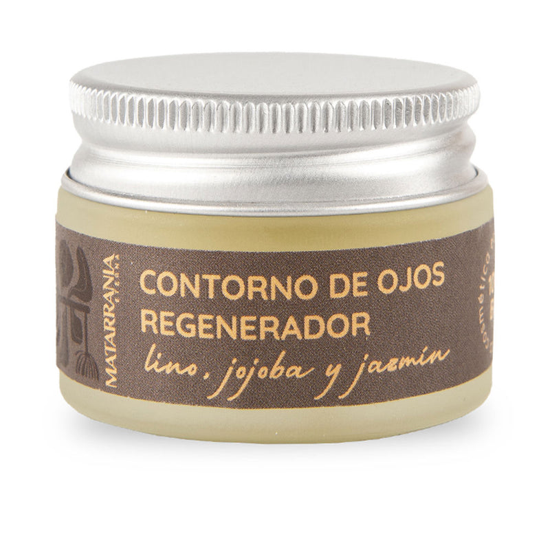 Matarrania - Bio Regenerating Eye Cream with flax, jojoba and jasmine 15 ml