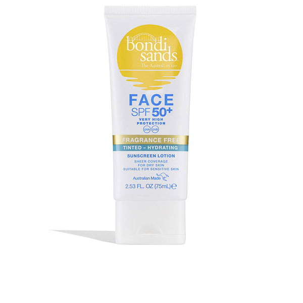 Bondi Sands - Face Spf50+ moisturizing facial lotion with color 75 ml