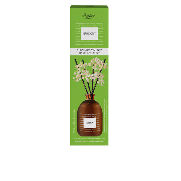 Vintage Home - Harmony air freshener reed diffuser #basil and mint 95 ml