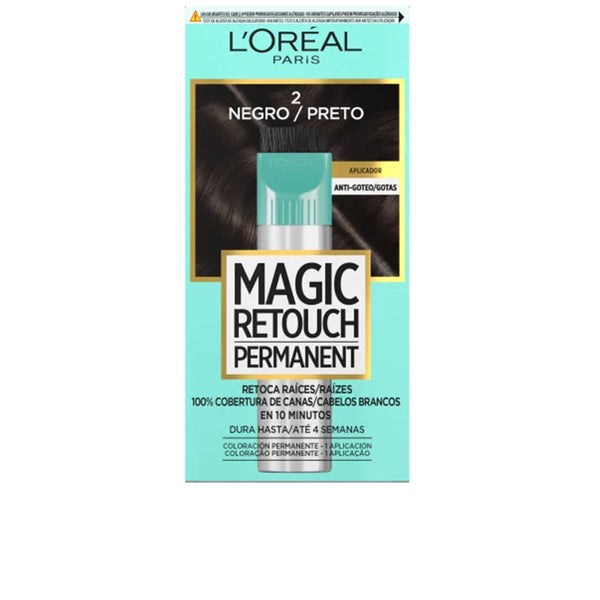 L'oréal Paris - Magic Retouch permanent hair color #2-Black 1 unit