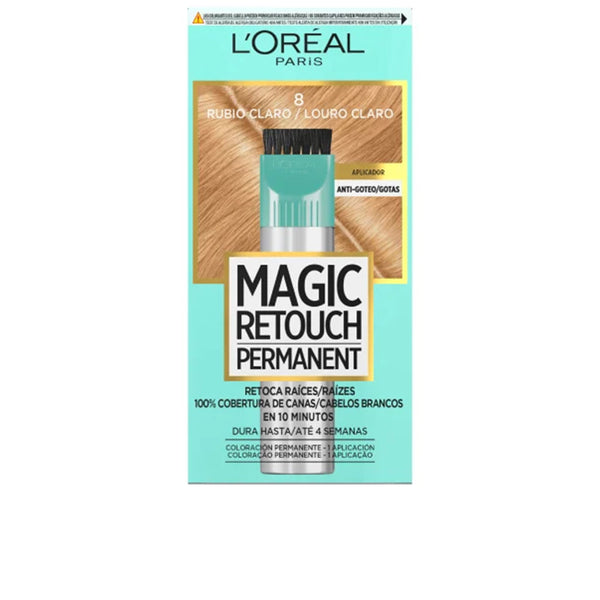 L'oréal Paris - Magic Retouch permanent hair color #8-Light Blonde 1 unit