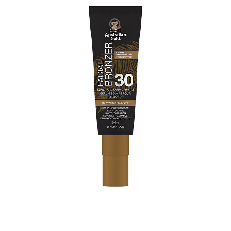 Australian Gold - Facial Bronzer Serum Spf30 water resistant 50 ml
