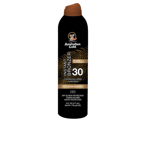 Australian Gold - Instant Bronzer Spf30 water resistant spray 177 ml