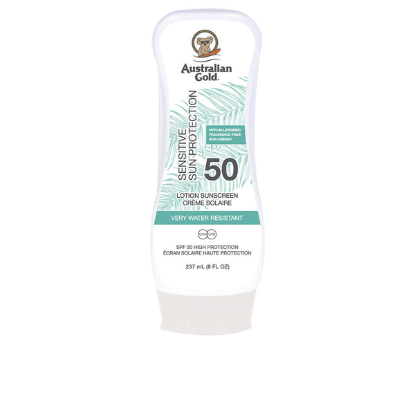 Australian Gold - Sensitive Sun Protection Spf50 water resistant lotion 237 ml