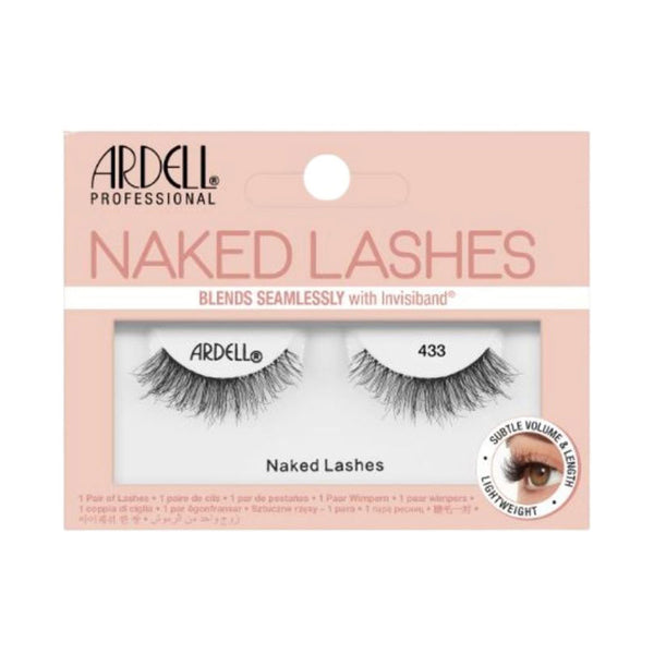 Ardell - Ardell Naked Lashes eyelashes #433 black 1 unit