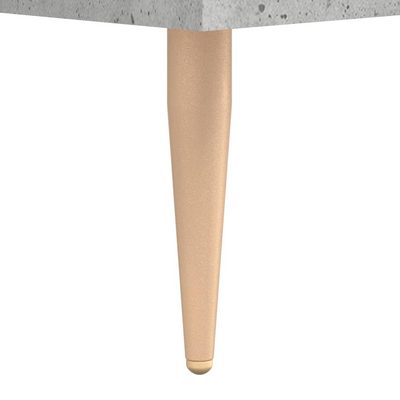Betoninharmaa senkki Cg 100x36x60cm (puinen)