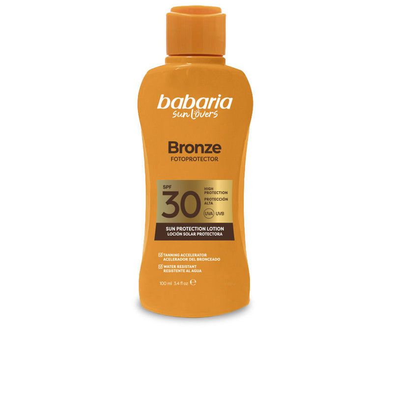 Babaria - Sun Lovers Bronze loción solar protectora Spf30 100 ml