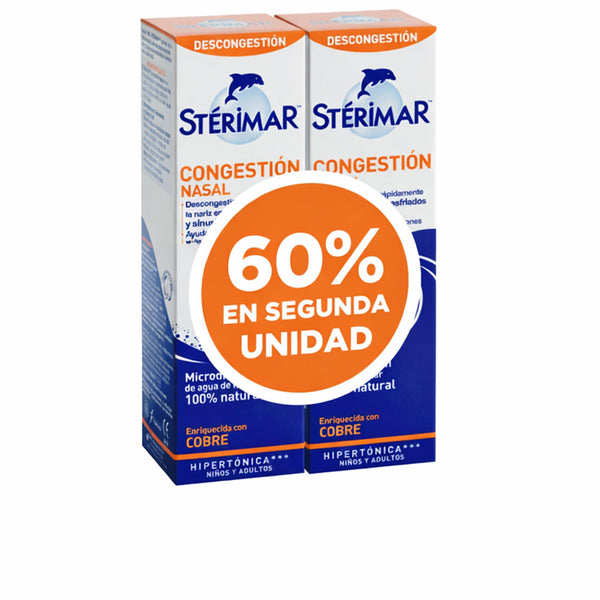 Sterimar - Nasal congestion spray pack 2 x 100 ml