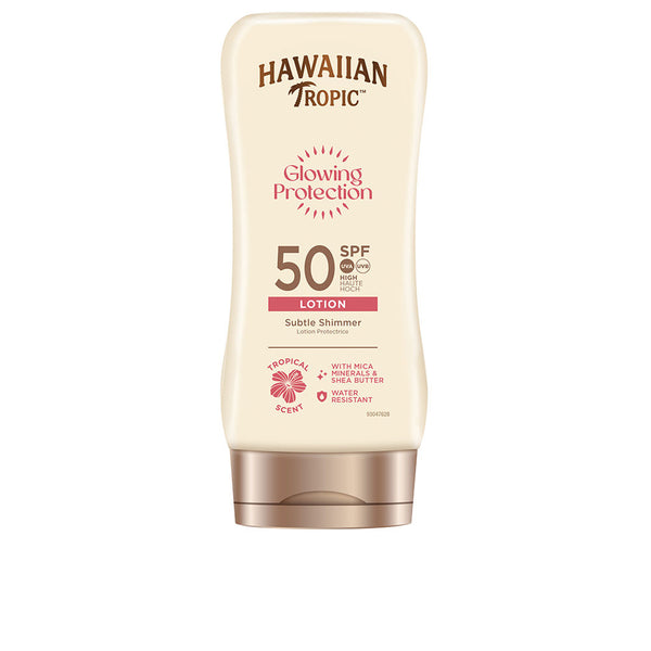Hawaiian Tropic - Glowing Protection ultra radiance sun lotion Spf50+ 170 ml