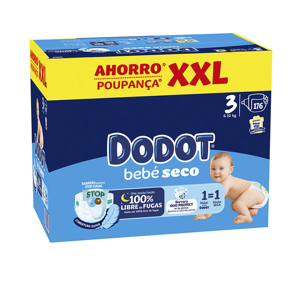Dodot - Dodot Stages Xxl size 3 diapers 6-10 kg 176 units