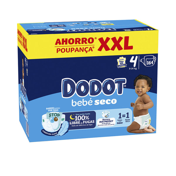 Dodot - Dodot Stages Xxl size 4 diapers 9-14 kg 164 units