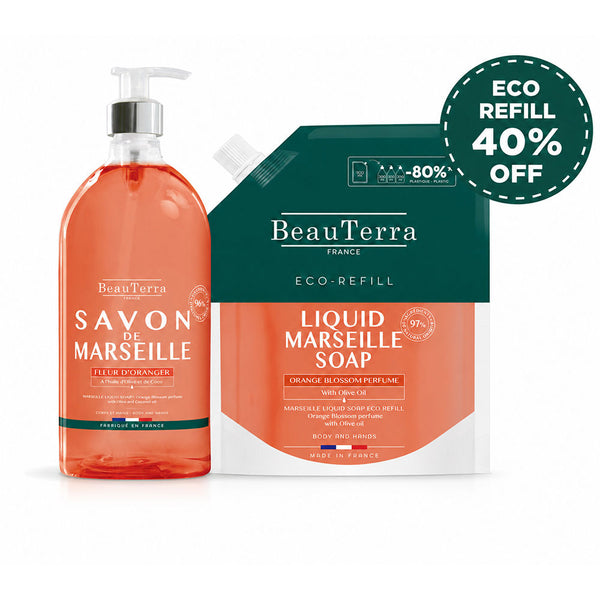 Beauterra - Orange Blossom Gel + Refill Set (2 pcs)