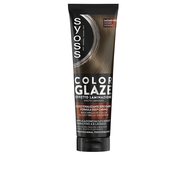 Syoss - Color Glaze mattifying color mask with laminated effect #Brown 130 ml