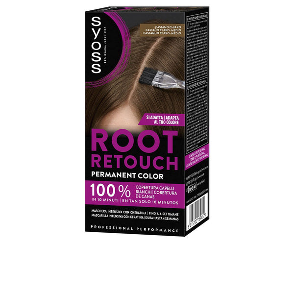 Syoss - Root Retouch root touch-up mask #Light-Medium Brown 1 unit