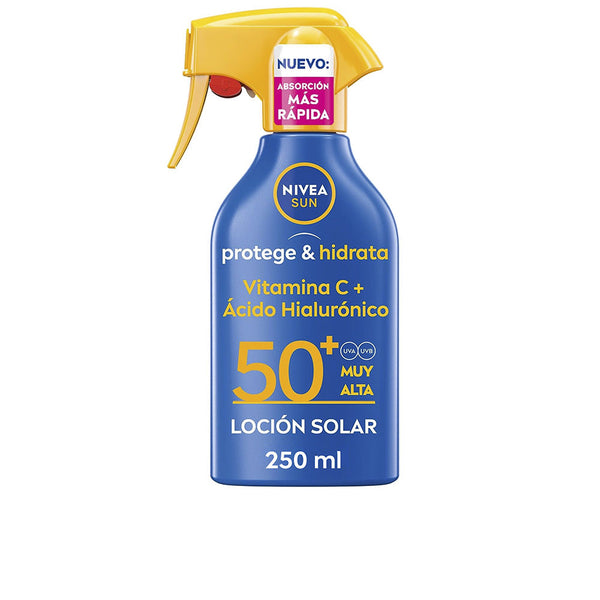 Nivea - Sun Protects &amp; Hydrates sun lotion spray Spf50+ 250 ml