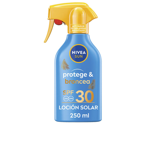 Nivea - Sun Protects &amp; Bronze sun lotion spray Spf30 250 ml
