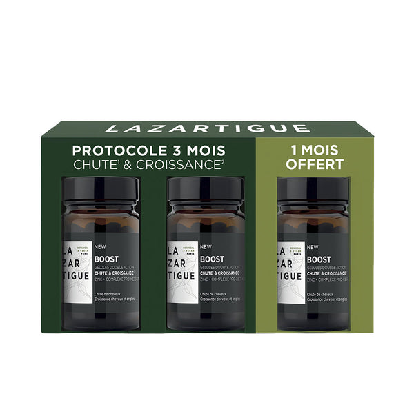 Lazartigue - Boost dual action capsules against hair loss and for hair growth 90 units