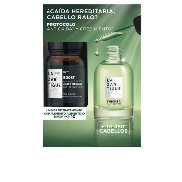 Lazartigue - Thicker Anti-hair Loss And Growth Protocol 2-piece Case