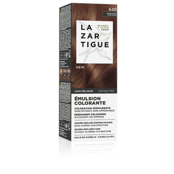 Lazartigue - Coloring Emulsion permanent coloring without mixing without rinsing #6.00 1 u