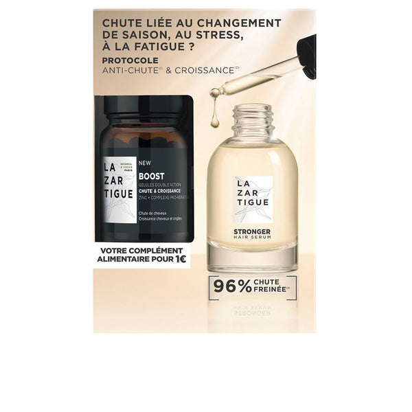 Lazartigue - Stronger Anti-hair Loss And Growth Protocol 2-Piece Kit