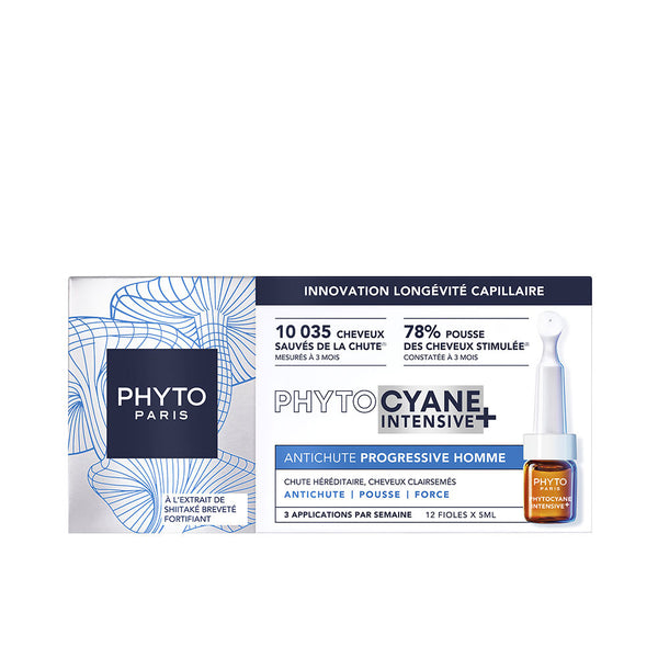 Phyto - Phytocyane Intensive+ ampoules for men, 12 units
