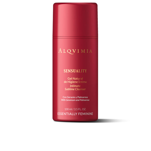 Alqvimia - Sensuality natural intimate hygiene gel with geranium and palmarosa 100 ml