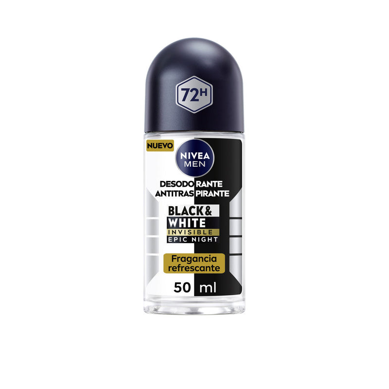 Nivea - Men Black &amp; White Invisible epic night roll on 50 ml