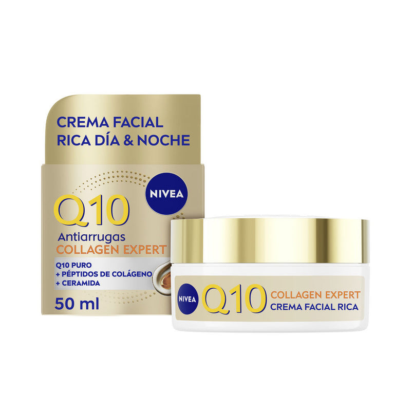 Nivea - Q10 Anti-Wrinkle Collagen Expert Day and Night Face Cream 50ml