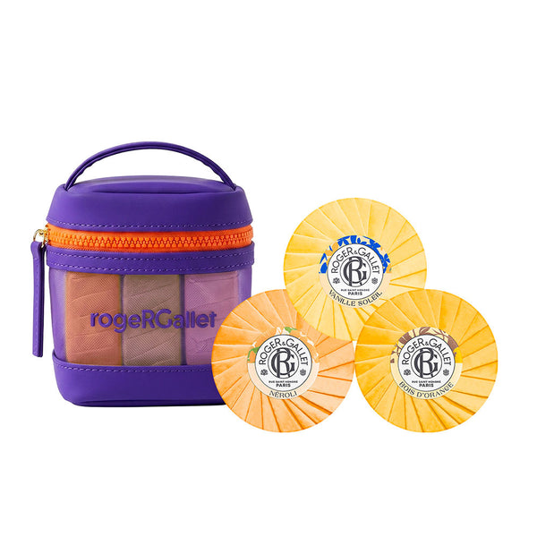 Roger & Gallet - Vanille Soleil perfumed soaps 3 units