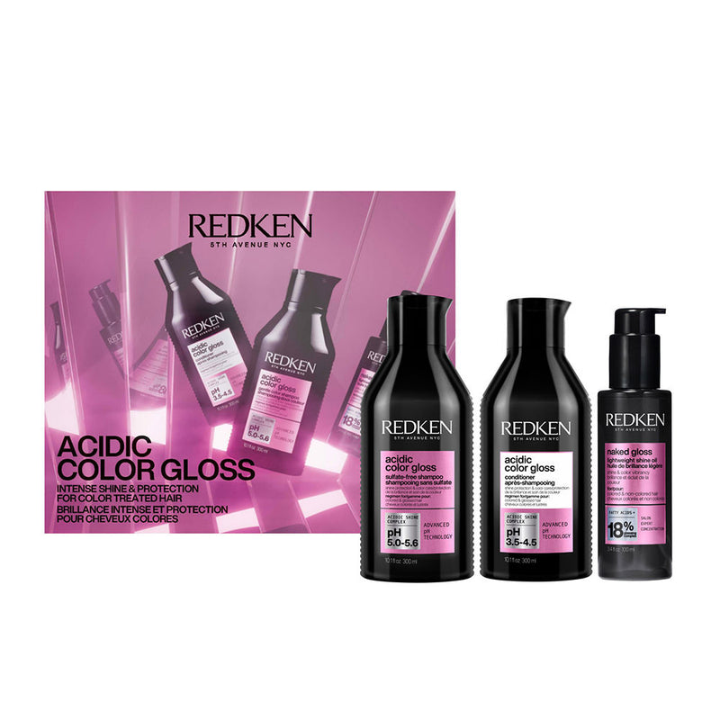 Redken - Acidic Color Gloss Case 3 pcs