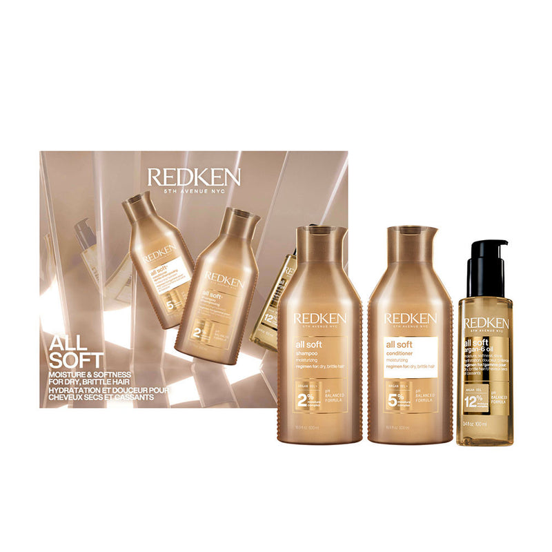Redken - All Soft 3-piece Case