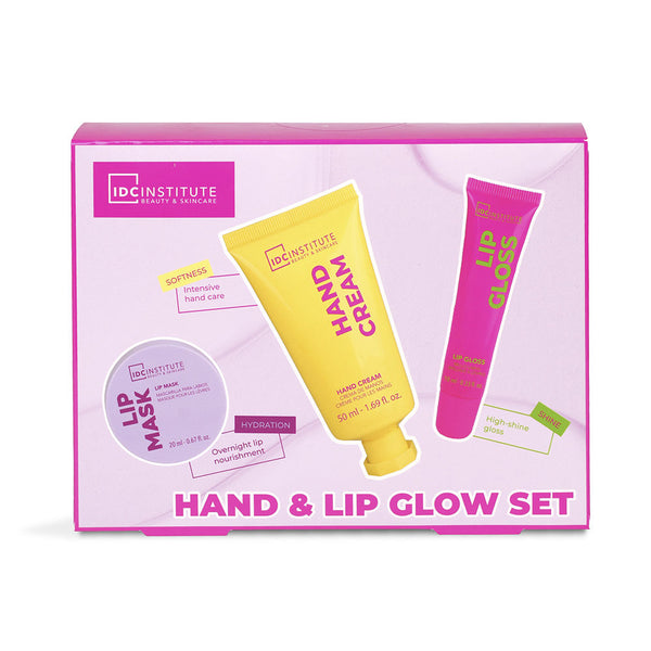 Idc Institute - Hand & Lip Glow Set 3 pc