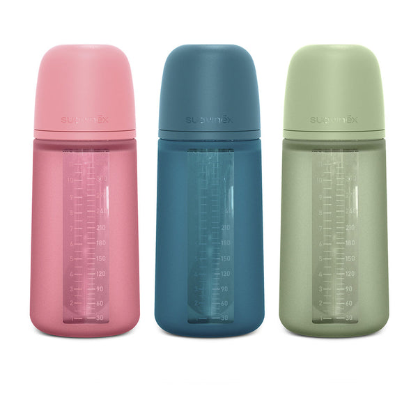 Suavinex - Selection baby bottle with soft silicone bottle and Sx Pro teat +6 months 1 unit