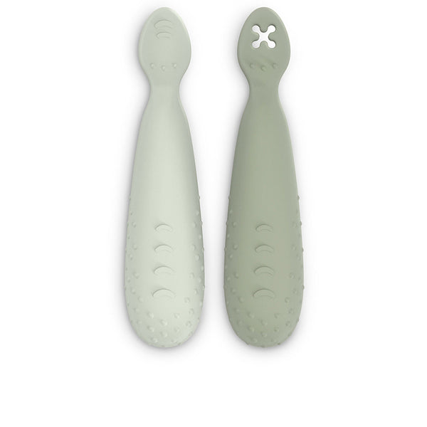 Suavinex - Selection silicone pre-spoons #Green 1 unit