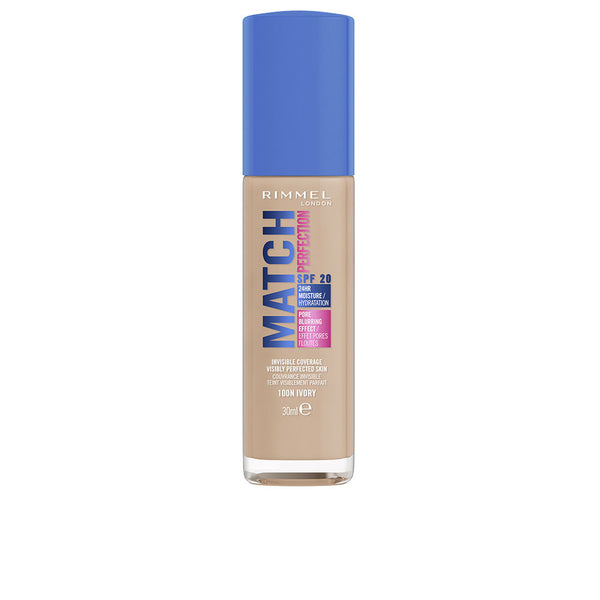 Rimmel London - Match Perfection foundation #100-Ivory 30 ml