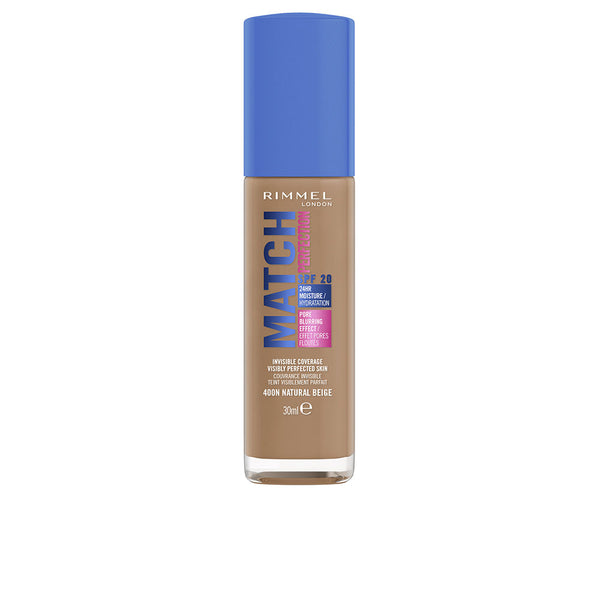 Rimmel London - Match Perfection foundation #400-Natural Beige 30 ml