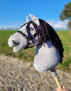 Premium Keppihevonen / Hobby Horse - Gray horse 4 A3