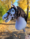 Premium Keppihevonen / Hobby Horse - Gray horse 4 A3