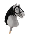 Premium Keppihevonen / Hobby Horse - Gray horse 4 A3