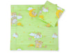 Vauvan peitto 77x77cm ja tyyny - Green ladders