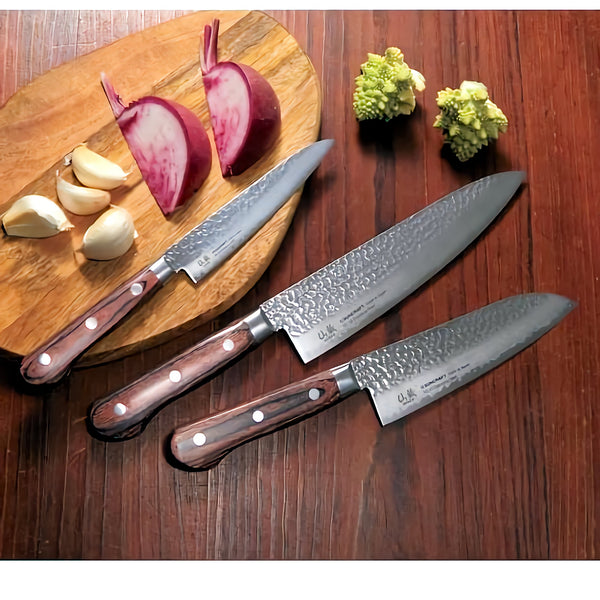 Suncraft Senzo Damascus Universal Kokkiveitsi, 18 cm