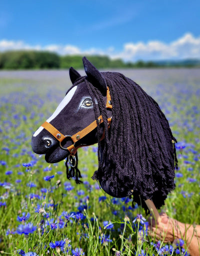 Premium Keppihevonen / Hobby Horse - Fresian horse 2 A3