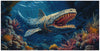 Ancient Ocean Predator 40x80cm - Timanttimaalaus