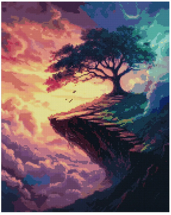 Above the Clouds 40x50cm - Timanttimaalaus