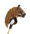 Super Hobby Horse - Super Hobby Horse Premium keppihevonen western tummanruunikko hevonen A4