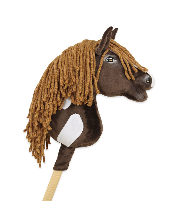 Super Hobby Horse - Super Hobby Horse Premium keppihevonen western tummanruunikko hevonen A4