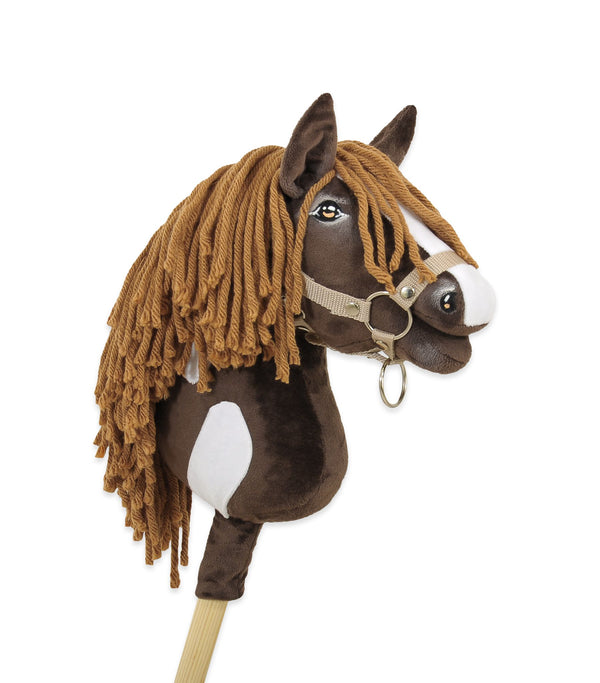 Super Hobby Horse - Super Hobby Horse Premium keppihevonen western tummanruunikko hevonen A4