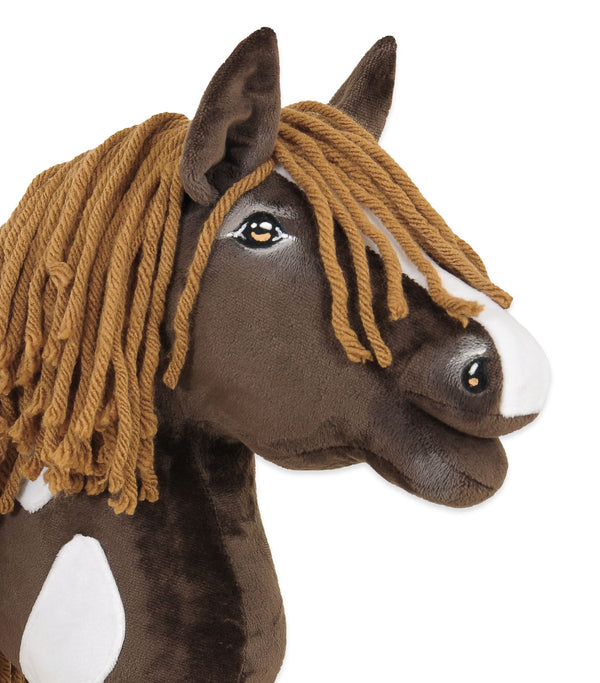 Super Hobby Horse - Super Hobby Horse Premium keppihevonen western tummanruunikko hevonen A4