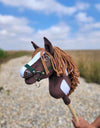 Super Hobby Horse - Super Hobby Horse Premium keppihevonen western tummanruunikko hevonen A4